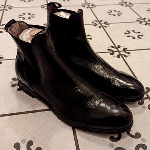 AllSaints - Men's Jesiah Leather Chelsea Boots black US 9 / UK 8 Condition: